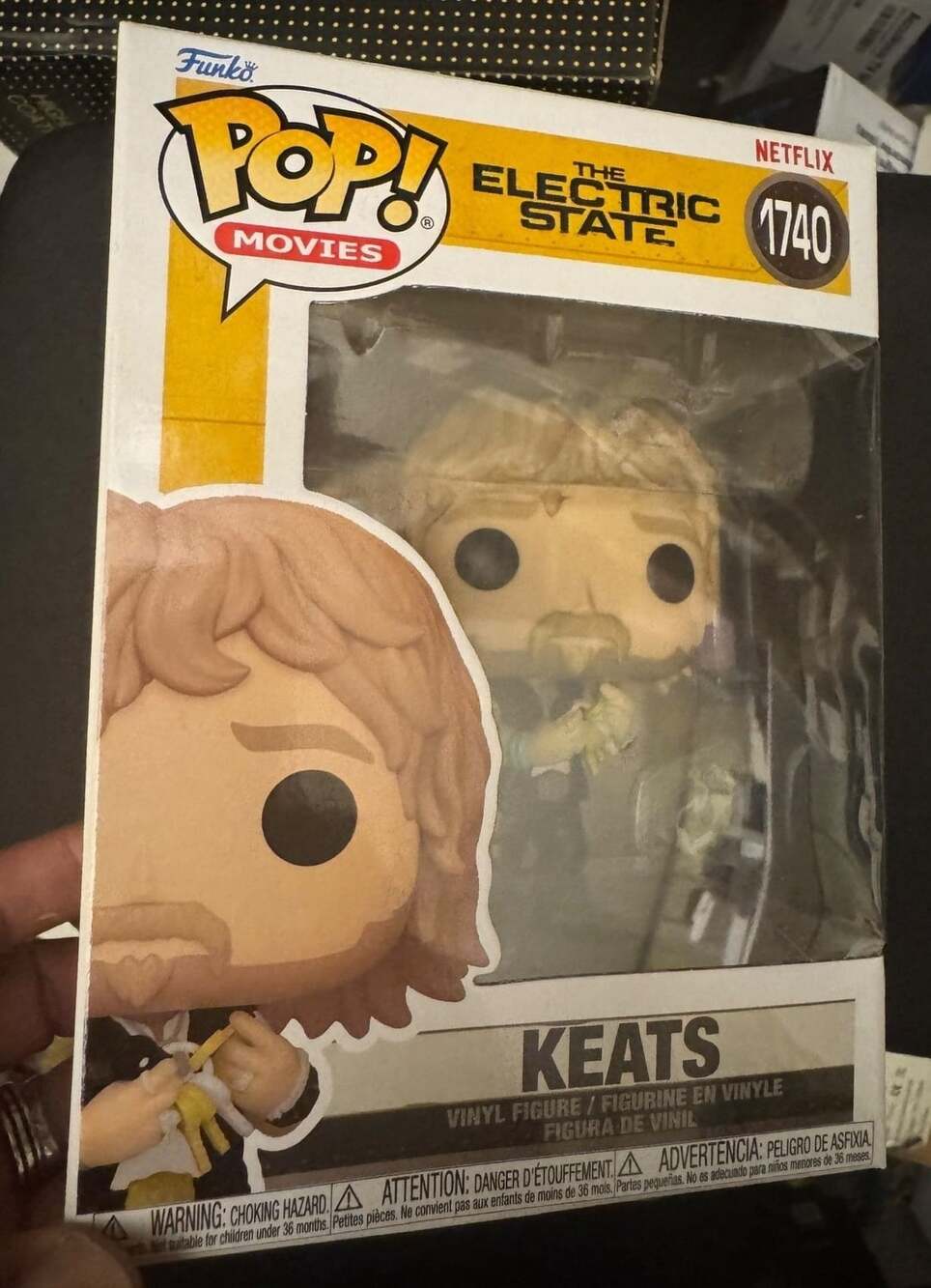 Funko Pop Movies The Electric State Keats Vinyl Figure 1740